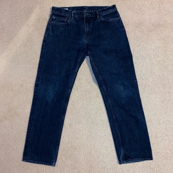 Banana Republic blue Straight jeans 33W 30L - Picture 2 of 7